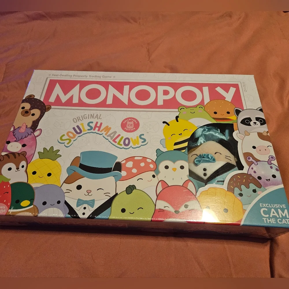 Monopoly Board Game: Squishmallows | Collector’s Edition